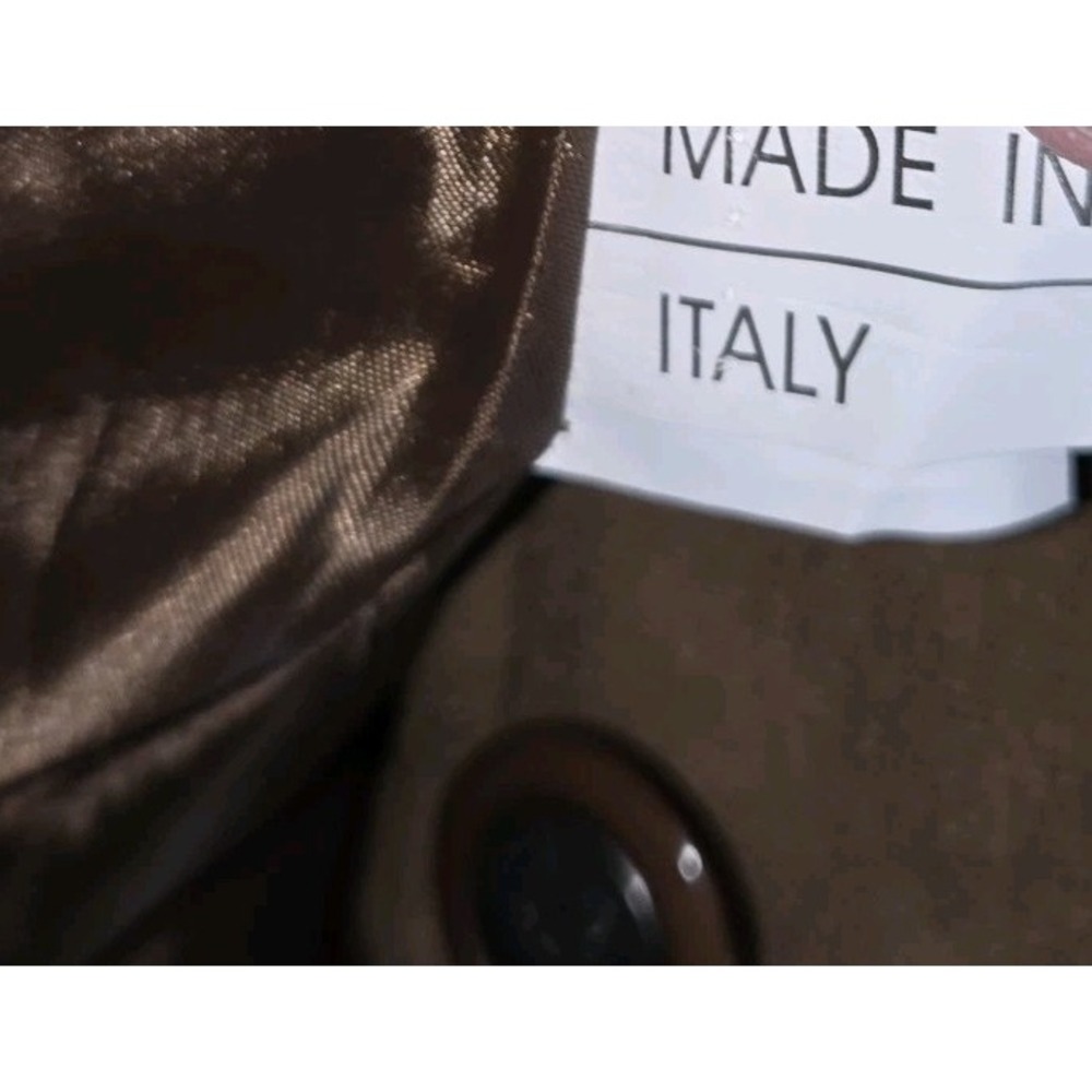 A Collezione olive/brown cropped jacket - Picture 10 of 11